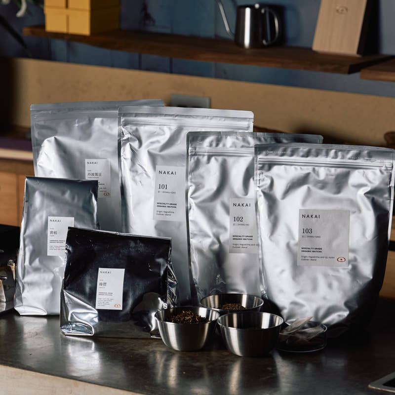 NAKAI wholesale bags and sample tins