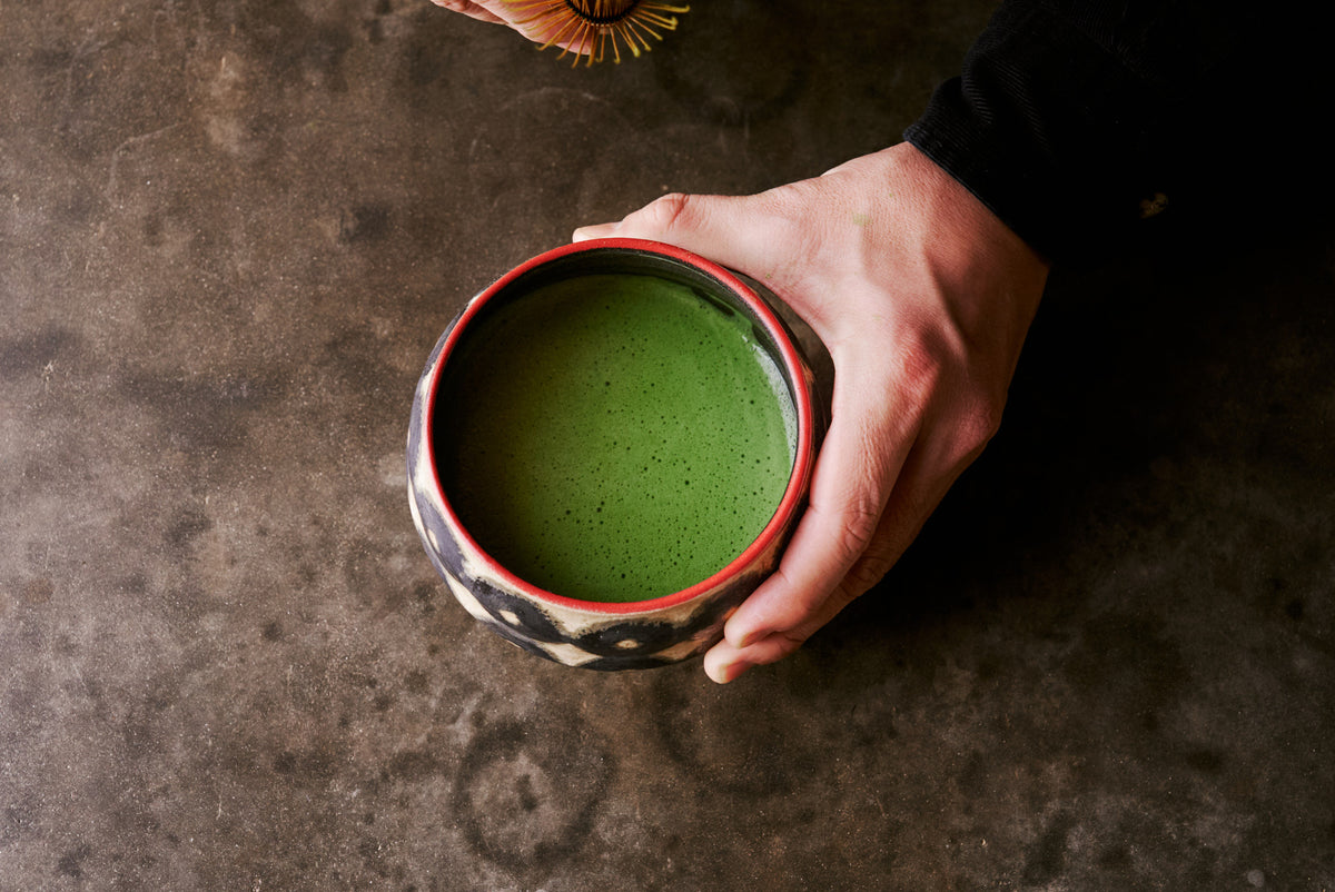 KUROMARUMON 黒丸紋茶碗