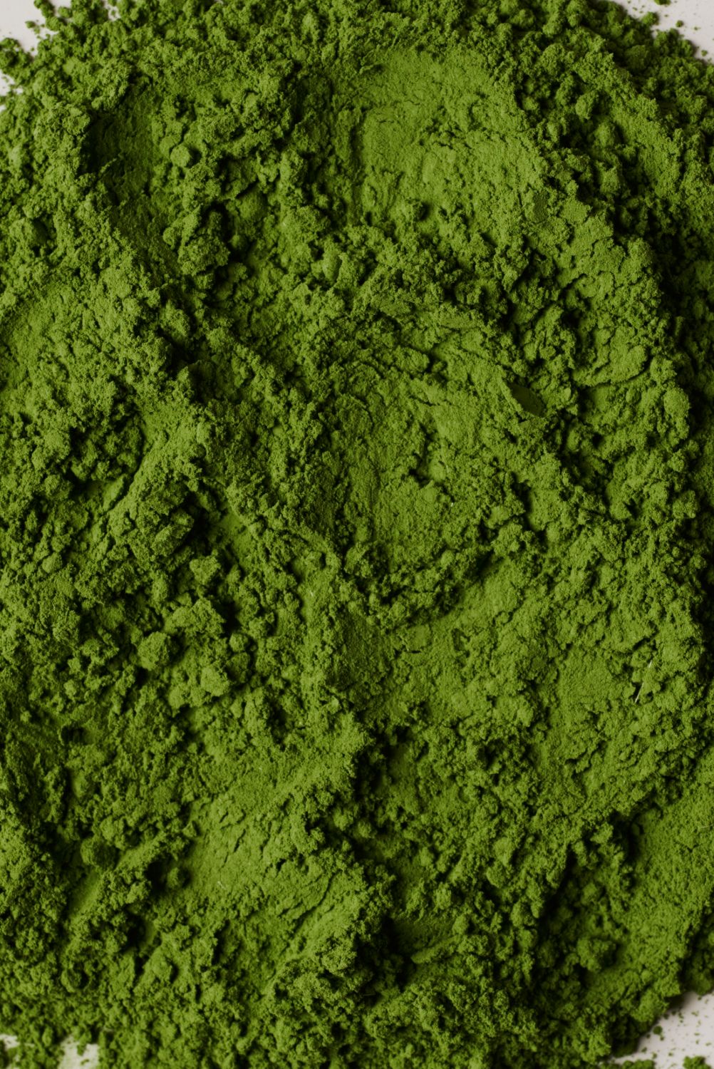 Close-up of the powder's color and texture