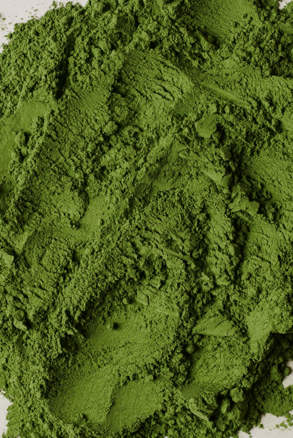 Close-up of the powder's color and texture